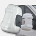 Protect-It Pair Short Arm Mirror Cover Fits Citroen Relay White Van Conversion HTD  - Dynamic Drive