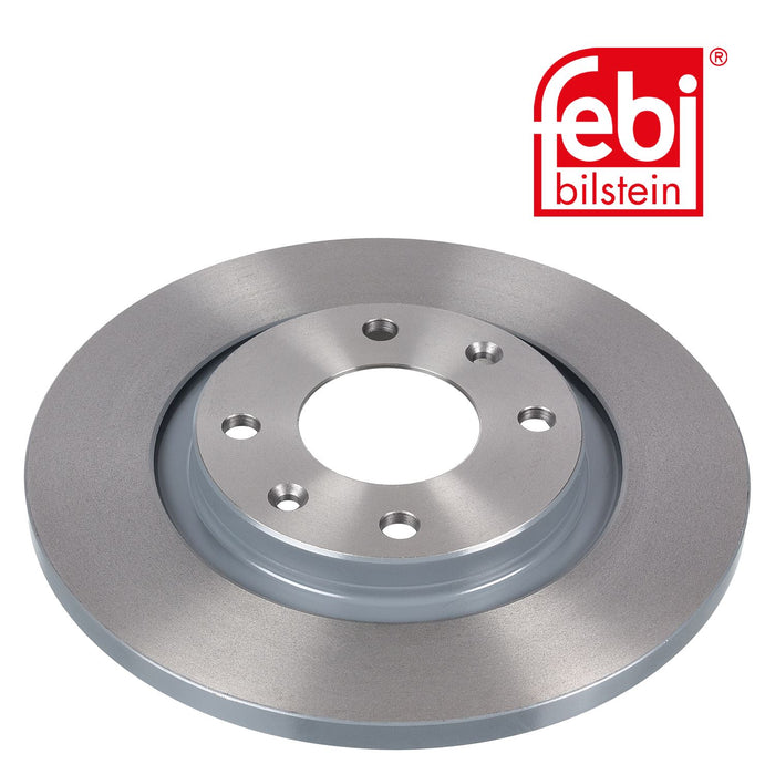 Genuine FEBI Front Brake Discs & Pads Set Solid for Citroen Berlingo Febi Bilstein  - Dynamic Drive