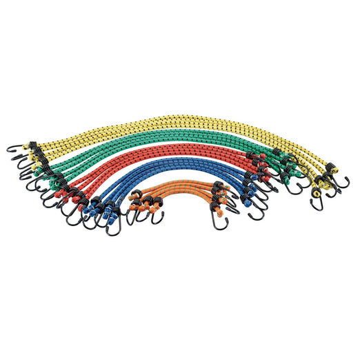 Draper Assorted Bungee Cords (Pack of 20) 63574 Draper  - Dynamic Drive