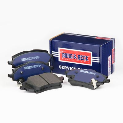 Genuine Borg & Beck Brake Pads fits Corolla 1.2 1.8H2.0H 102018 BBP2860 Borg & Beck  - Dynamic Drive