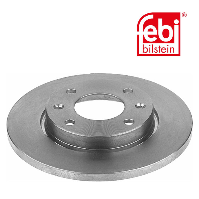 Genuine FEBI Front Brake Discs & Pads Set Solid for Citroen Xsara