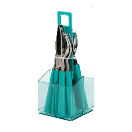 Thetford Aqua 16Pc Cutlery Set & Holder CS2039A Thetford - Dynamic Drive