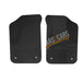 White Trim Tailored Black Rubber Car Mats for Mg Mgf 00 Set of 2 With 4 Clips UKB4C  - Dynamic Drive