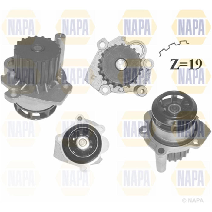 Genuine NAPA Water Pump for Audi Seat Skoda VW Volkswagen 045121011G