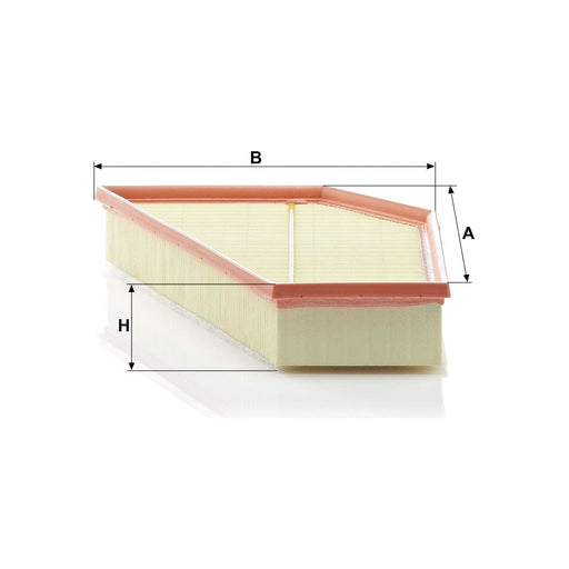 Genuine Mann Air Filter for Volvo C30/S40/V50 2.4 D5 06- C29150 Mann & Hummel  - Dynamic Drive