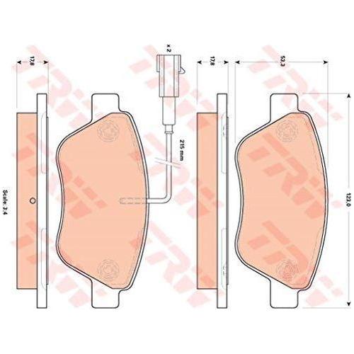 Genuine TRW Brake Pads (Front) (R90) GDB1842