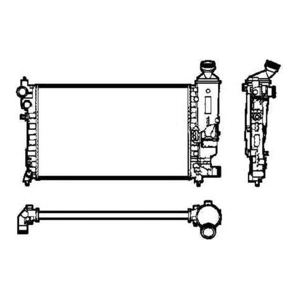 NRF Radiator 50434