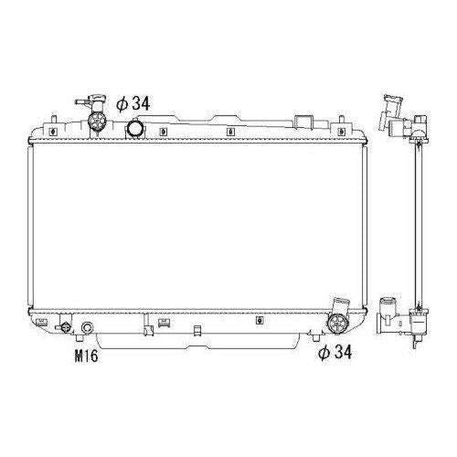 NRF Radiator 53324