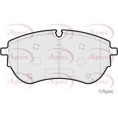 Apec Brake Pads Front Fits Vw Amarok 3.0Tdi06.16-;