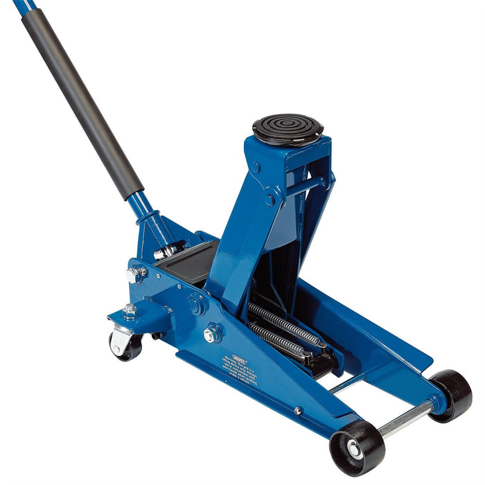 Draper Heavy Duty Trolley Jack with Twin Pistons, 3 Tonne 16407 Draper  - Dynamic Drive