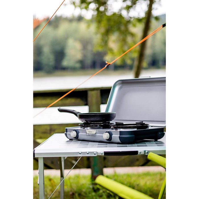 Campingaz Slim Design Camping Kitchen 2 Burner Stove Outdoors Cooking Campingaz  - Dynamic Drive