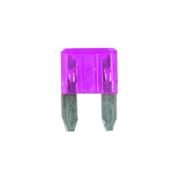 Connect Fuses - Auto Mini Blade - Violet - 3A - Pack Of 25 Connect  - Dynamic Drive