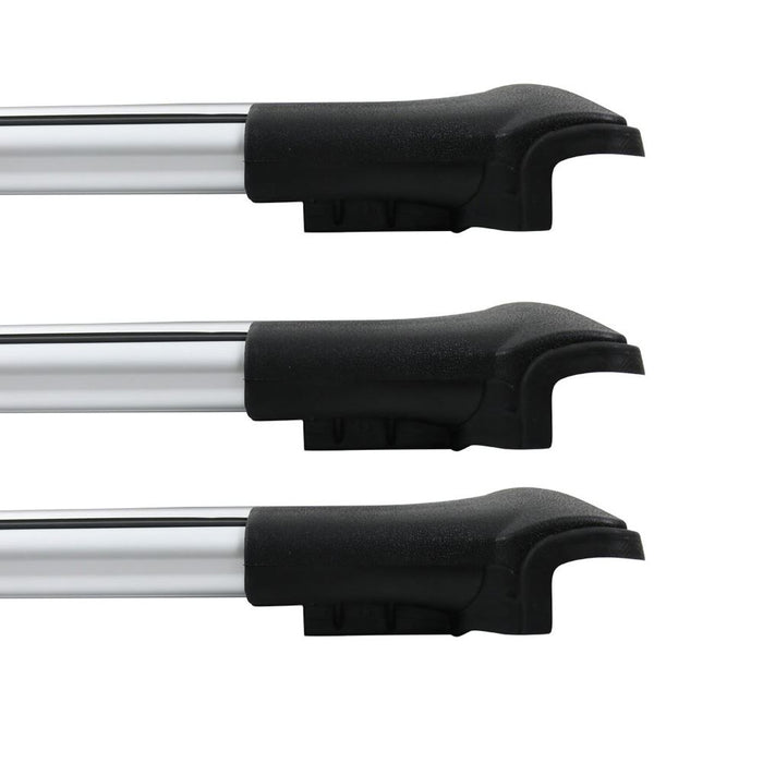 3x Roof Bars Rack Aluminium Silver fits Citroen Jumper 2006- X250 Omtec  - Dynamic Drive