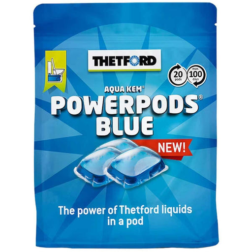 Thetford Aqua Kem PowerPods Blue (20 Pods) Thetford  - Dynamic Drive