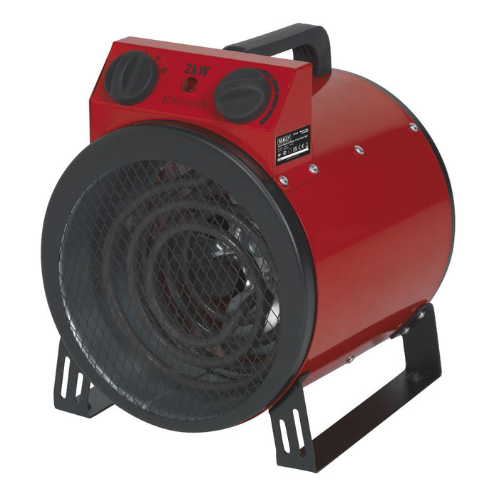 Sealey Industrial Fan Heater 2kW EH2001 Sealey  - Dynamic Drive