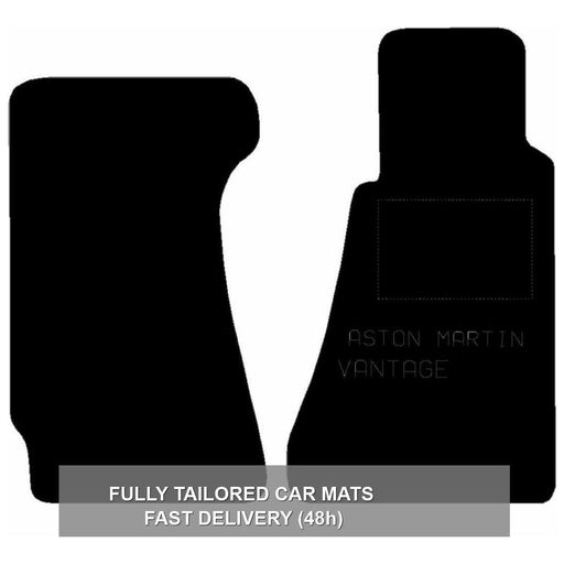 Fully Tailored Black Carpet Car Mats for Ast ON Martin Vantage Set of 2 UKB4C  - Dynamic Drive