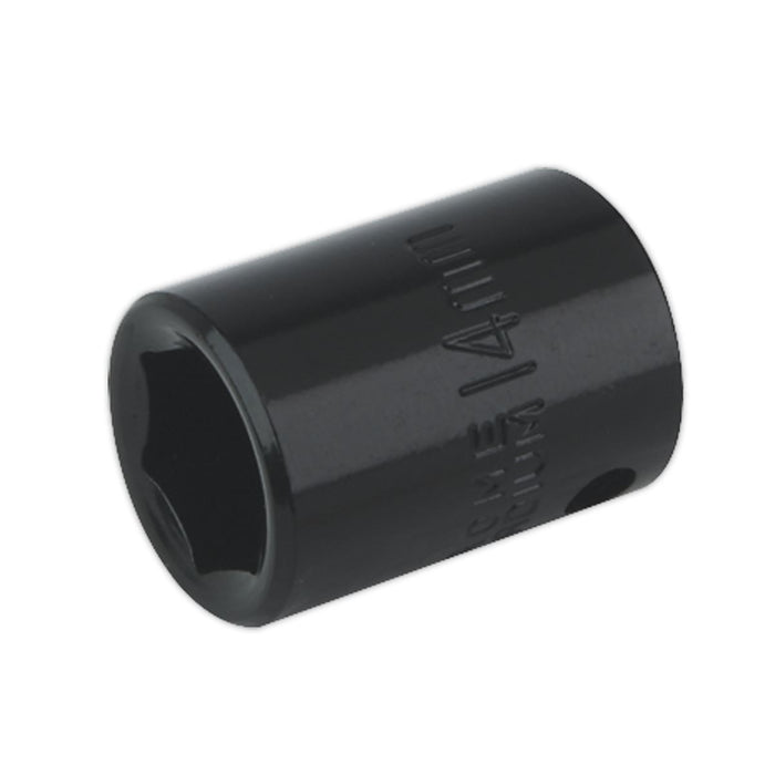 Sealey Impact Socket 14mm 3/8"Sq Drive IS3814