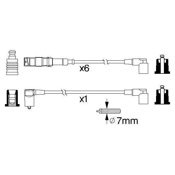 Genuine Bosch Ignition Lead B332 0986356332