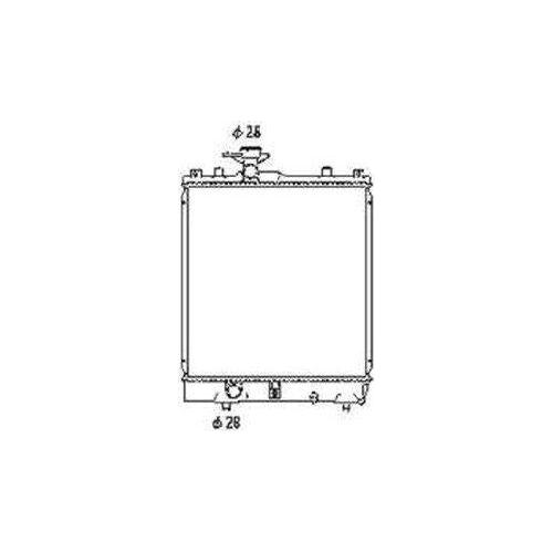 NRF Radiator 53456 NRF  - Dynamic Drive