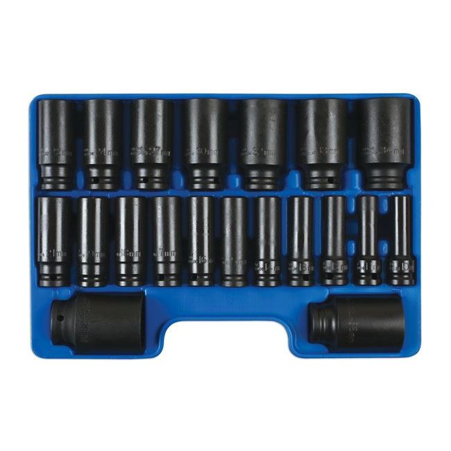 Laser Deep Impact Socket Set 1/2"D 20pc 6830