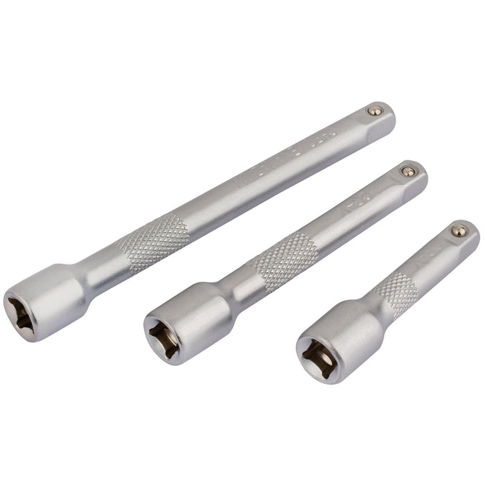 Draper Extension Bar Set, 1/4" Sq. Dr. (3 Piece) 16424 Draper  - Dynamic Drive