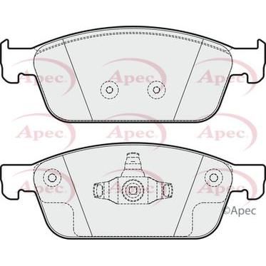 Apec Brake Pads Front Fits Ford Focus Kuga Tourneo Connect Transit