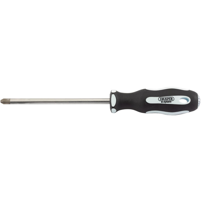 Draper Cross Slot Soft Grip Screwdriver, No.3 x 150mm 34993 Draper  - Dynamic Drive