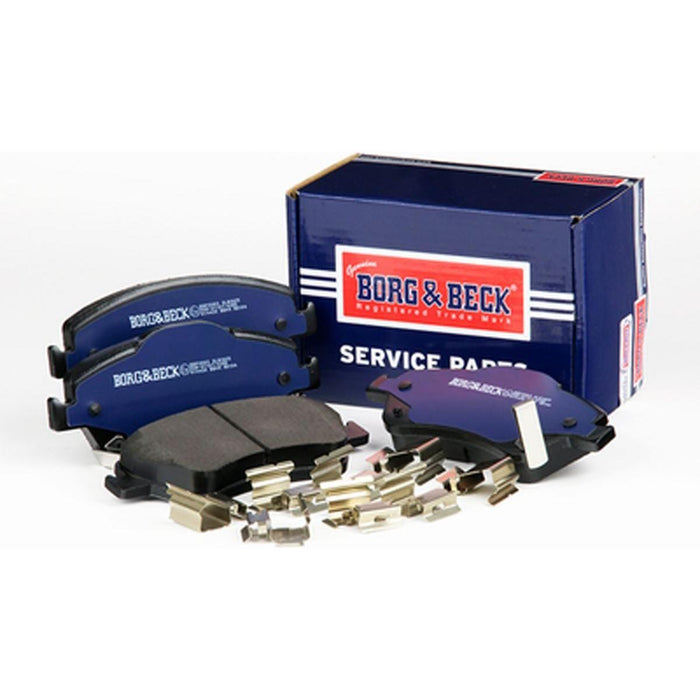 Genuine Key Parts KBP2083 Front Brake Pads-Includes Wear Indicators (Bosch) Key Parts  - Dynamic Drive