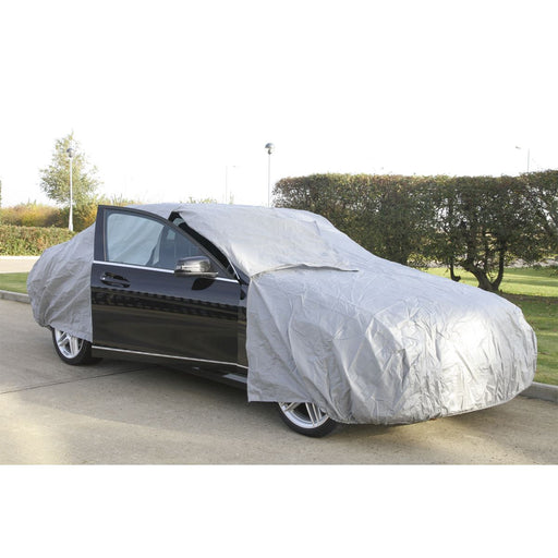 Sealey Car Cover Small 3800 x 1540 x 1190mm CCS Sealey  - Dynamic Drive