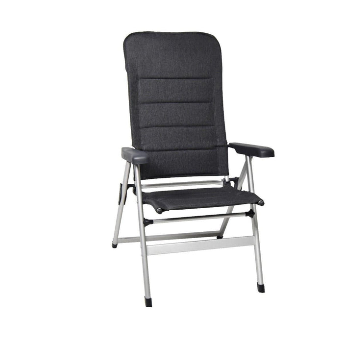 Outdoor Revolution San Remo Highback Chair 600D Charcoal Twill Camping Motorhome