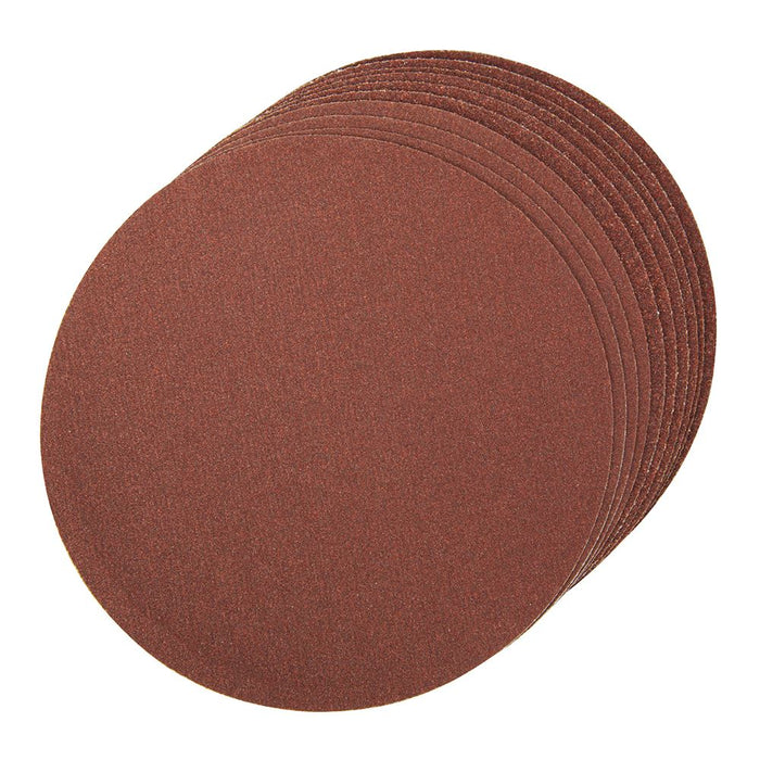 Silverline Self-Adhesive Sanding Discs 150mm 10pce 2 x 60, 4 x 80, 4 x 120G