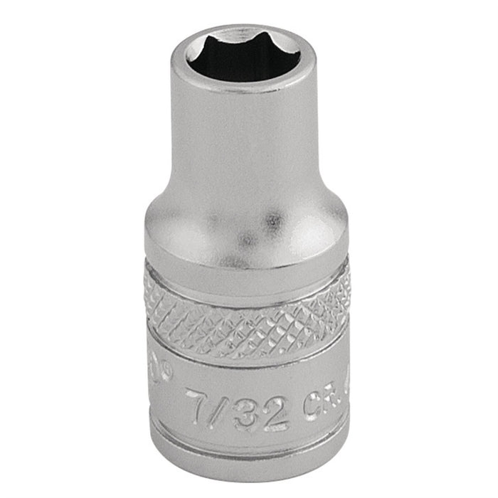 Draper Imperial Socket, 1/4" Sq. Dr., 7/32" 16518