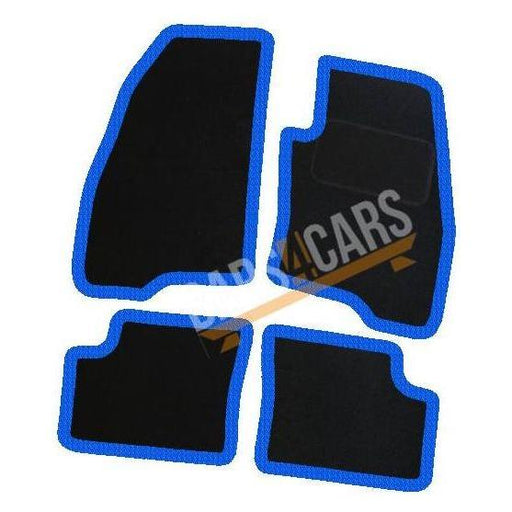 Fully Tailored Blue Trim Carpet Mats for Fiat Grande Punto 06 ON Set of 4 UKB4C  - Dynamic Drive