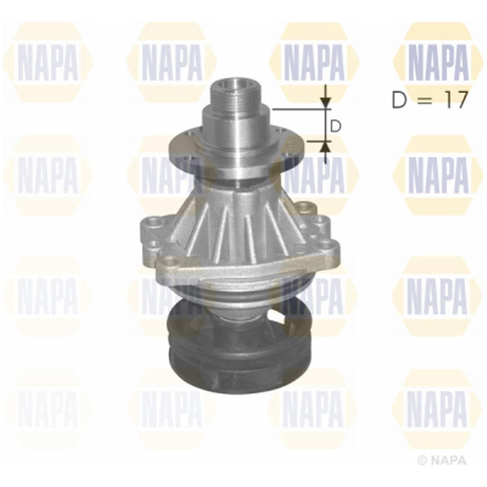 Genuine NAPA Water Pump for Land Rover Opel Vauxhall BMW 11510032679