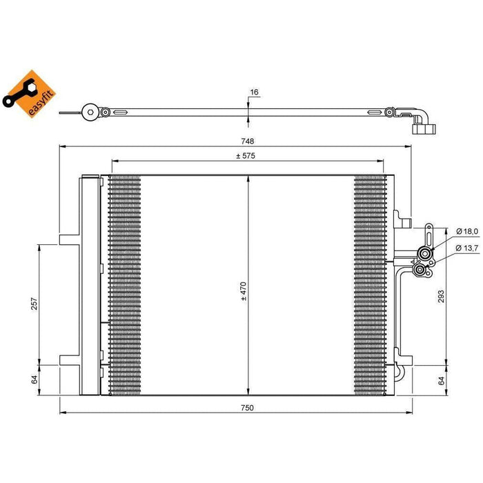 NRF Condenser 35850