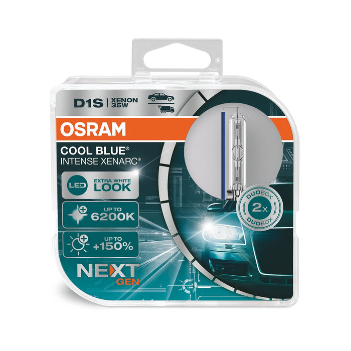 Osram XENARC COOL BLUE INTENSE D1S, +150% more brightness, up to 6,200K, xenon h Osram  - Dynamic Drive