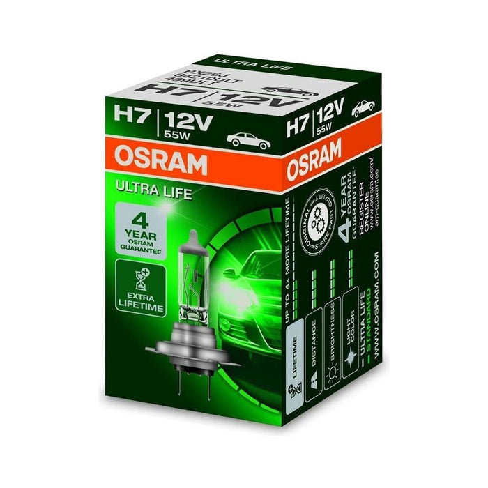 Osram ULTRA LIFE H7, halogen headlamp, 64210ULT, 12 V passenger car, folding car Osram  - Dynamic Drive