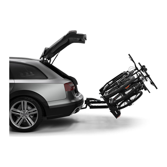 Thule VeloSpace XT three-bike platform towbar bike rack black/aluminium Towbar bike rack