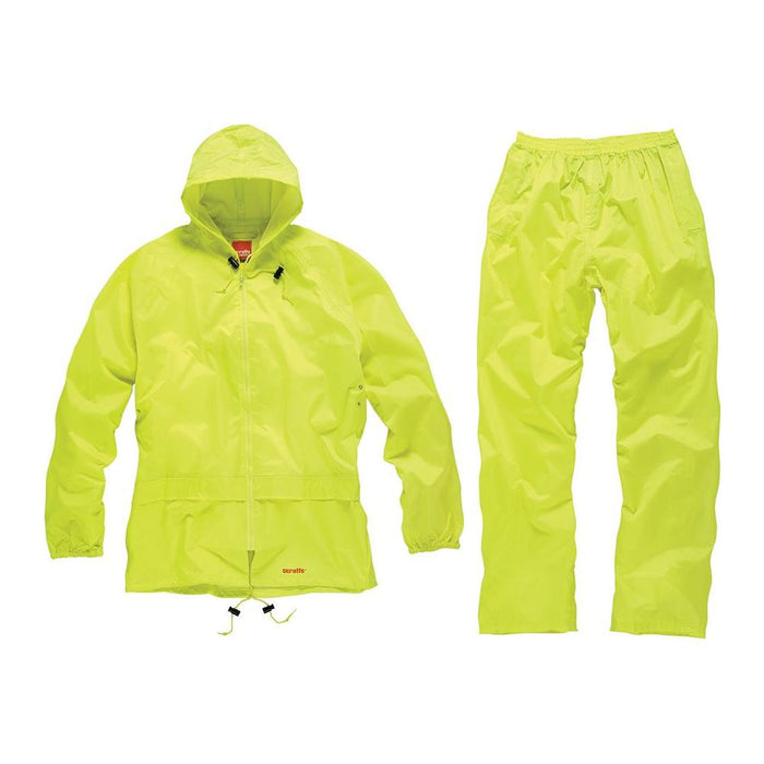 Scruffs Waterproof Suit Yellow XL Scruffs  - Dynamic Drive