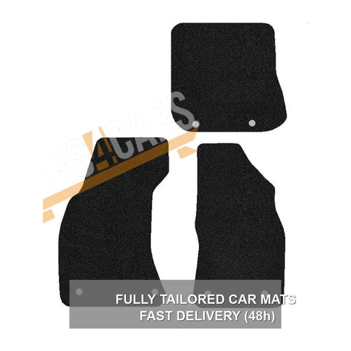 Fully Tailored Black Carpet Car Mats for A4 97 Set of 4 With 8 Clips UKB4C  - Dynamic Drive