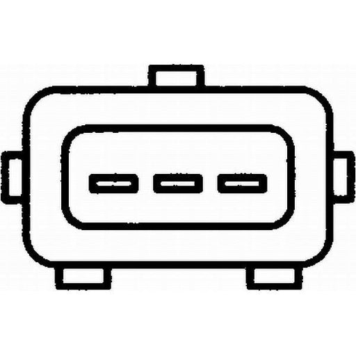 Hella Air Mass Sensor 3-pin connector Pipe-neck 8ET 009 142-441 Hella  - Dynamic Drive