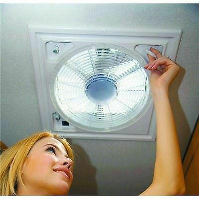 Fiamma Turbo Vent 160 White Skylight Roof Vent 12v Motorised Motorhome Caravan Fiamma  - Dynamic Drive