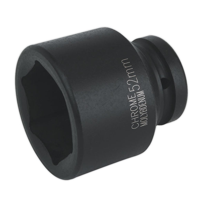 Sealey Impact Socket 52mm 1"Sq Drive IS152