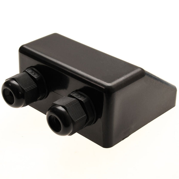 AG Twin Black ABS Cable Entry Gland for Caravans & Motorhomes | Durable and Wea