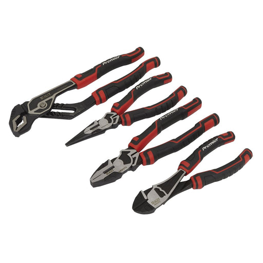 Sealey Pliers Set High Leverage 4pc AK8378 Sealey  - Dynamic Drive