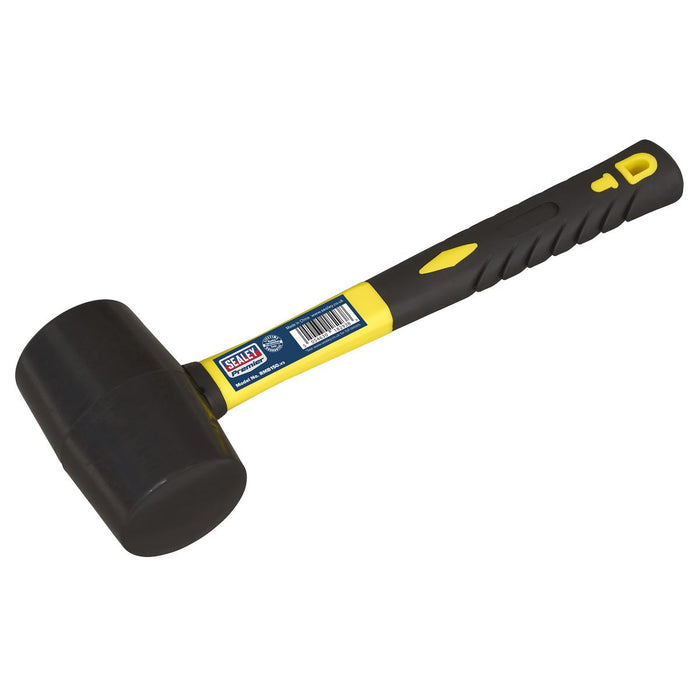 Sealey Rubber Mallet with Fibreglass Shaft 1.5lb RMB150 Sealey  - Dynamic Drive