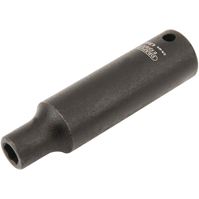 Draper Expert HI-TORQ 6 Point Deep Impact Socket, 1/4" Sq. Dr., 4.5mm