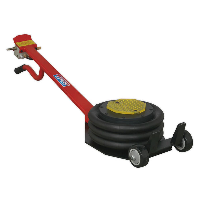 Sealey Premier Air Operated Fast Jack 3 Tonne 3-Stage Long Handle PAFJ3 Sealey  - Dynamic Drive