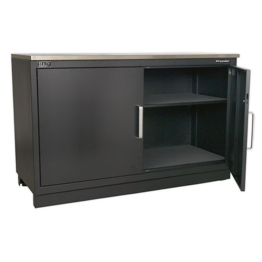 Sealey Modular Floor Cabinet 2 Door 1550mm Heavy-Duty APMS02 Sealey  - Dynamic Drive