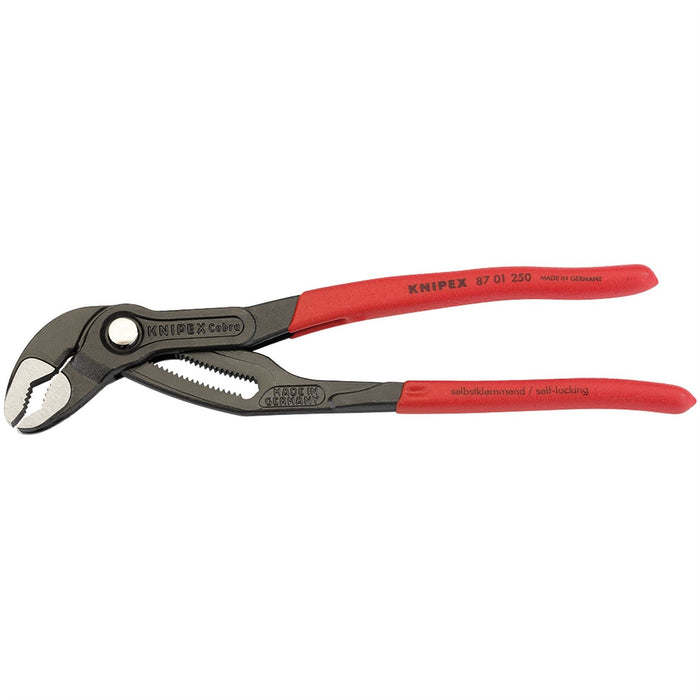 Draper Knipex Cobra 87 01 250 Waterpump Pliers, 250mm (Sold Loose) 75357 Draper  - Dynamic Drive